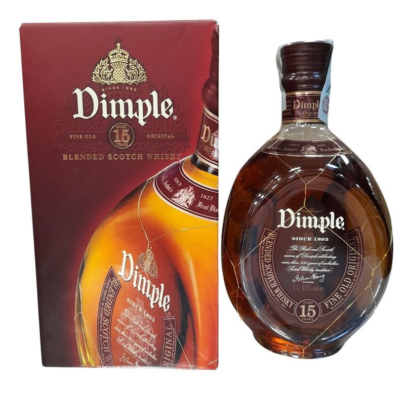 Dimple 15y Blended Scotch Whisky 100cl 43%