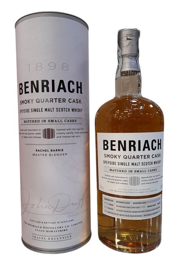 The Benriach Smokey Quarter Cask Scotch Whisky 70cl 46% The Benriach Smokey Quarter Cask Scotch Whisky 70cl 46%