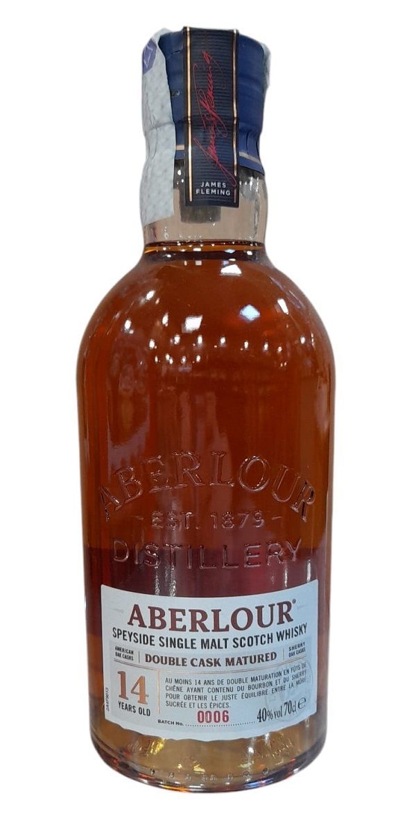 Aberlour 14 Years Double Cask Scotch Whisky 70cl 40% Aberlour 14 Years Double Cask Scotch Whisky 70cl 40%