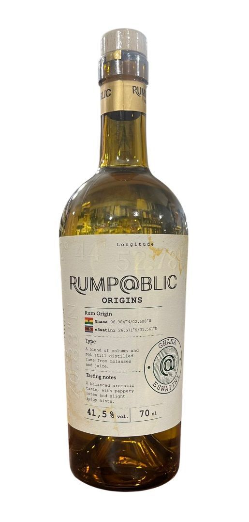 Rump@blic Origins Ghana Eswatini 70cl 41.5% Rump@blic Origins Ghana Eswatini 70cl 41.5%