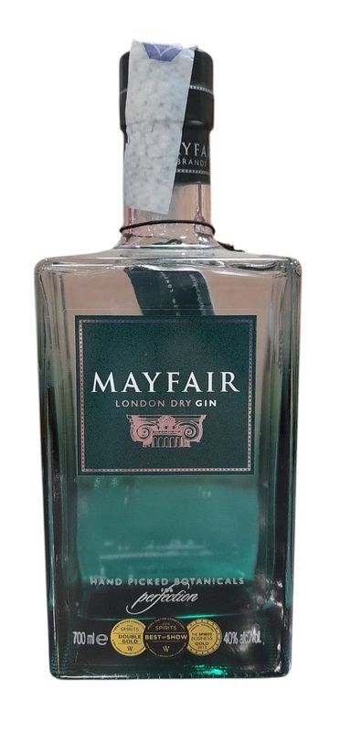 Mayfair London Dry Gin 70cl 40%