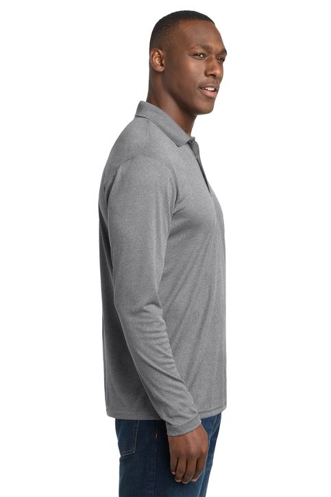 PosiCharge® RacerMesh® Long Sleeve Polo