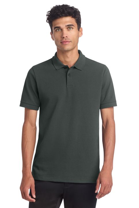 Stretch Heavyweight Pique Polo