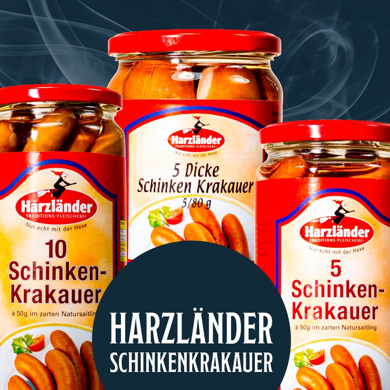Harzländer Schinken-Bockwurst 4x90g