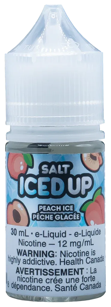 Iced Up Peach Ice Salt 30ml