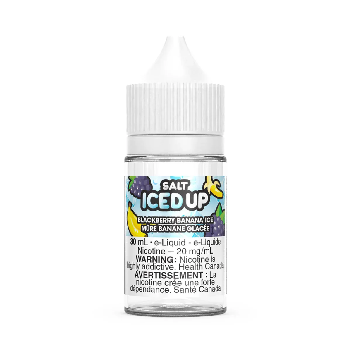 Iced Up Blackberry Banana Ice Salt 30ml