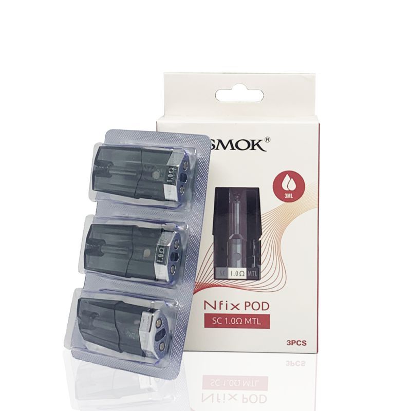 Smok NFIX Replacement Pod SC 1.0 MTL 3 Pk