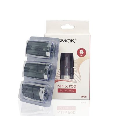 Smok NFIX Replacement Pod SC 1.0 MTL 3 Pk
