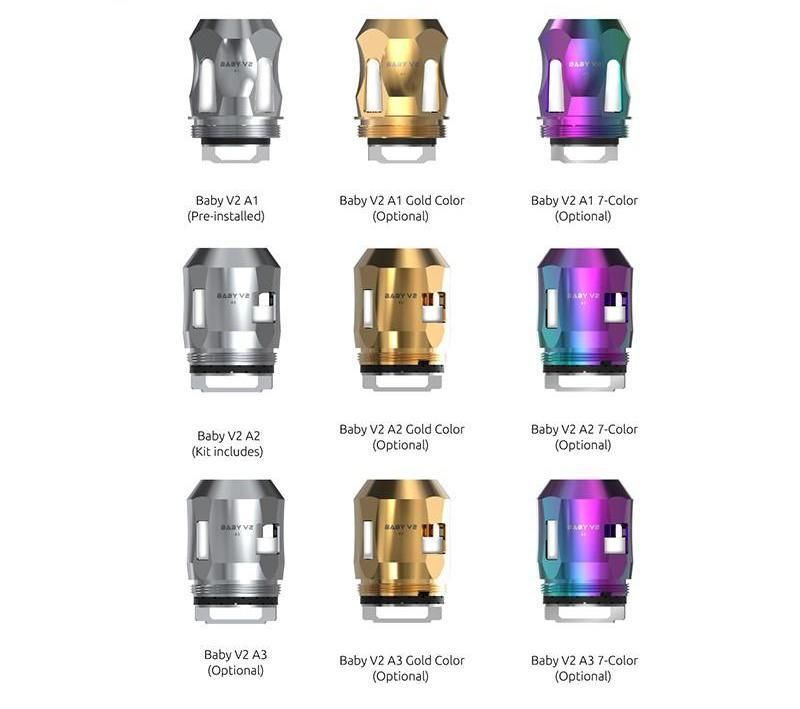Smok TFV8 Baby V2 A2 Dual Mesh 0.2 Coils
