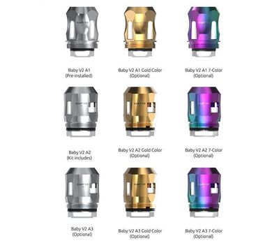 Smok TFV8 Baby V2 A2 Dual Mesh 0.2 Coils