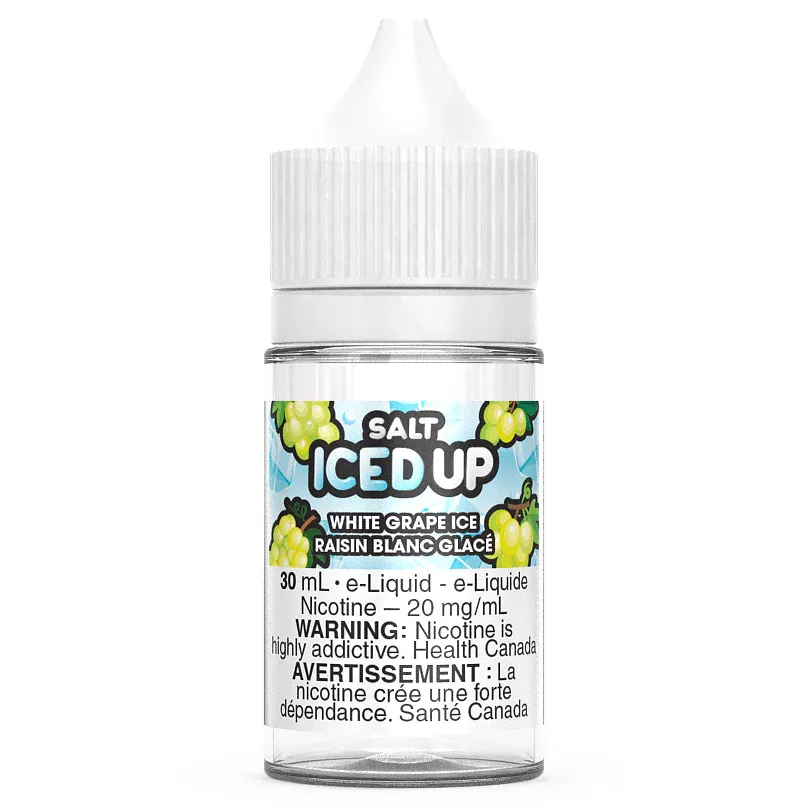 Iced Up White Grape Ice Salt 30ml