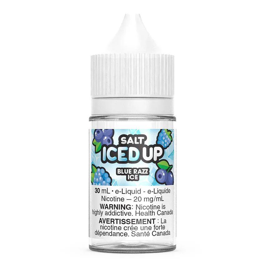 Iced Up Blue Razz Ice Salt 30ml