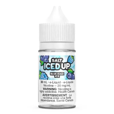 Iced Up Blue Razz Ice Salt 30ml