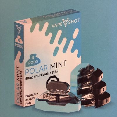 Vape Shot Disc Pods 4x1.2ml