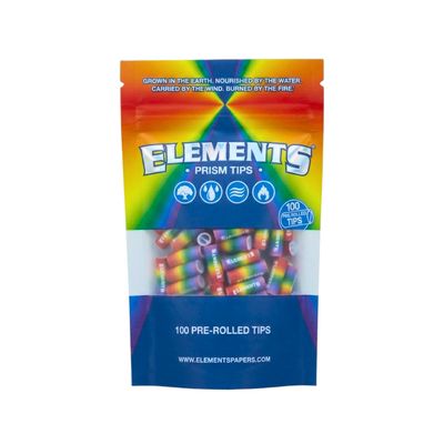Elements Prism Pre-Rolled Tips - 100ct