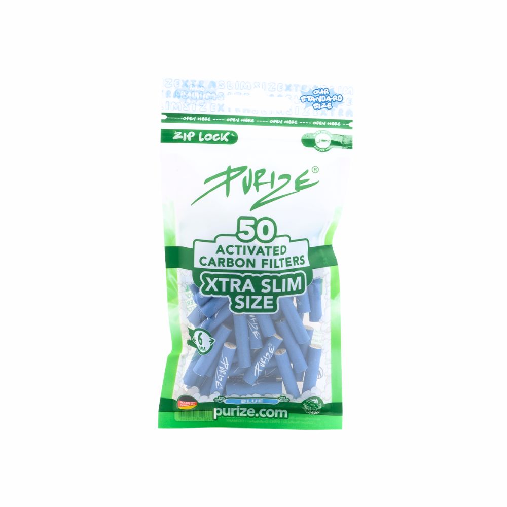 Purize XtraSlim 6mm Activated Carbon Filters Bag - 50ct
