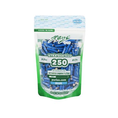 Purize XtraSlim 6mm Activated Carbon Filters Bag - 250ct