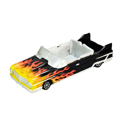 Fujima Flame Car Convertible Polystone Ashtray