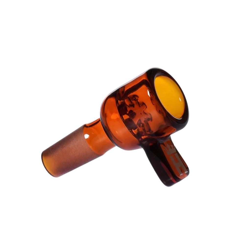 Hoss Glass 14mm Full Colour Screen Bowl w/ Square Handle