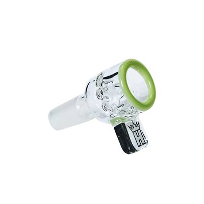 Hoss Glass 19mm Screen Bowl with Colour Accents