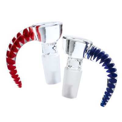 14mm OG Original Twistral Built-In Screen Bowl with Colour Handle