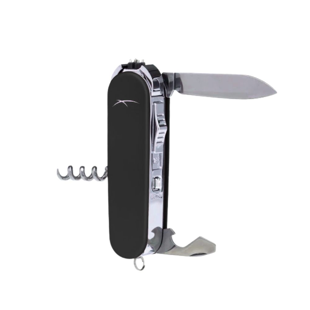 Sizzle Scout Pocket Knife USB Rechargeable Flameless Lighter