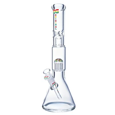 18” 7mm OG Original Stacked Perc Beaker
