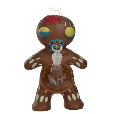 10" Arsenal Gingerbread Man Water Pipe