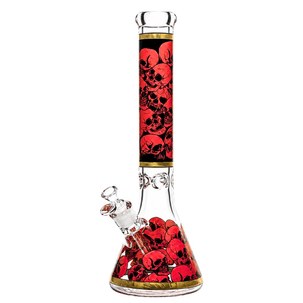 16" 7mm Marley Skull Edition Beaker