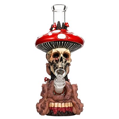 10" Arsenal Skull Shroom Waterpipe