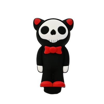 3.5" Arsenal Mr. Skeleton Silicone Hand Pipe - Assorted Colours