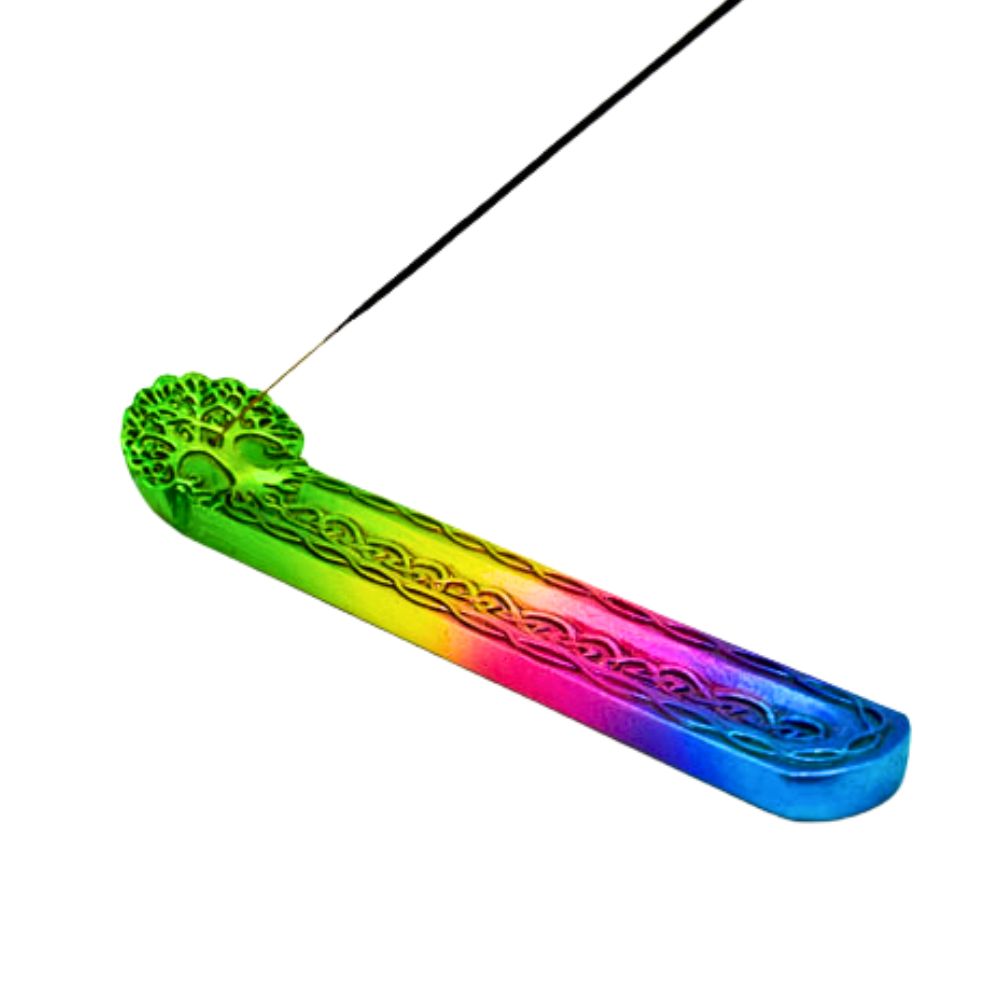Fantasy Gifts Multi Coloured Tree of Life Incense Burner