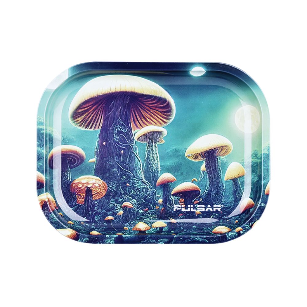 Pulsar Planet Fungi Metal Rolling Tray - Small