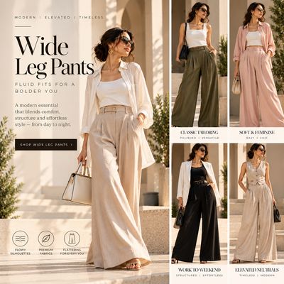 Wide Leg Pant