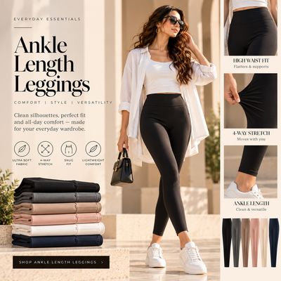 Ankle Length Leggings