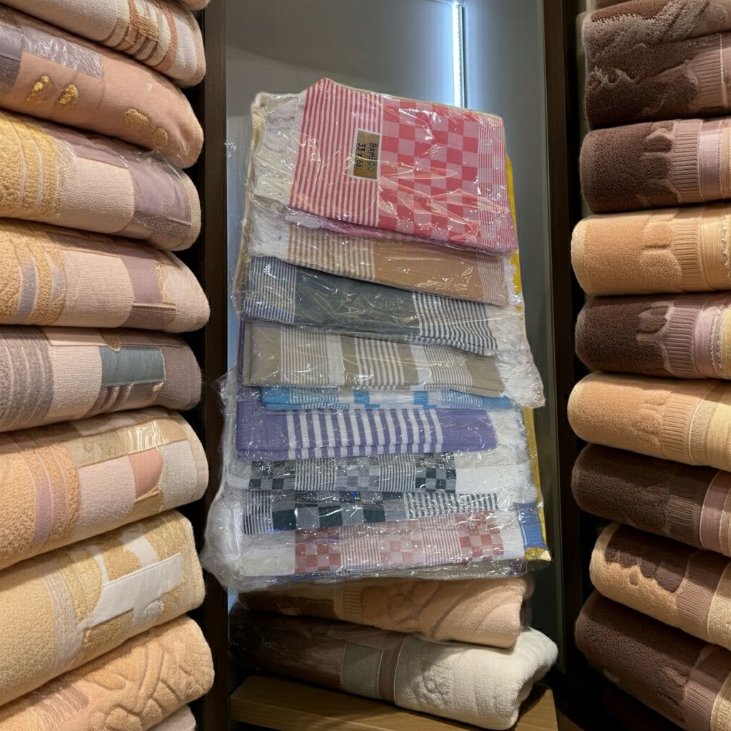 Bamboo Bath Towel, Colour: Maroon, Fabric: Cotton, Size: Free Size