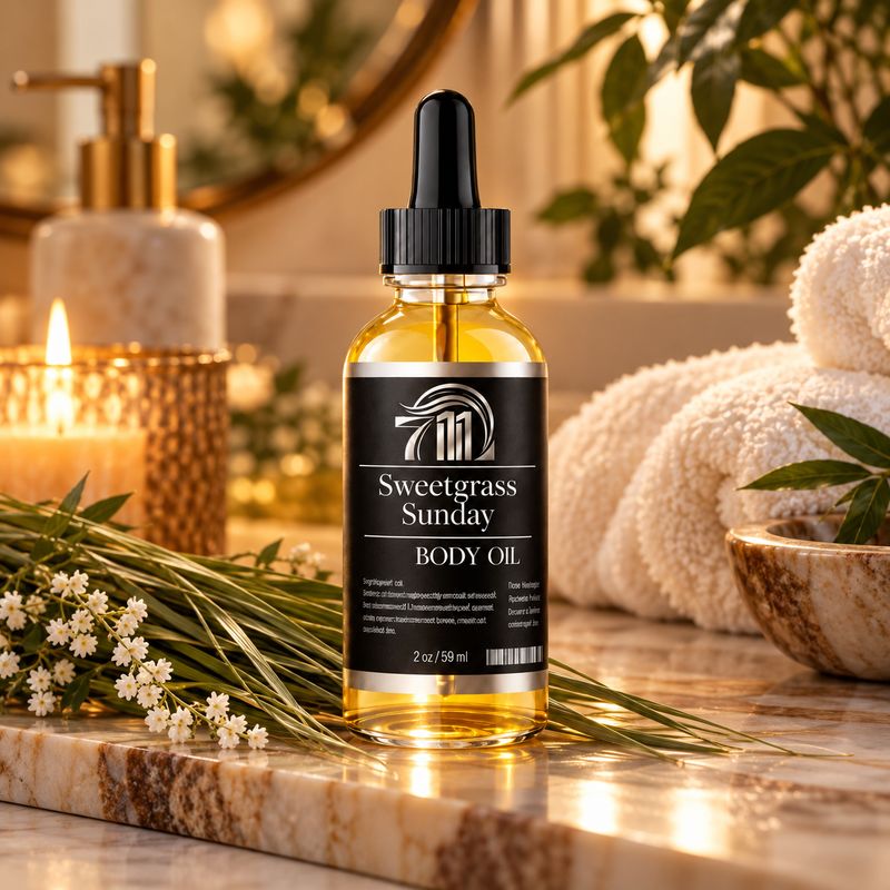 Sweetgrass Sunday Body Oil