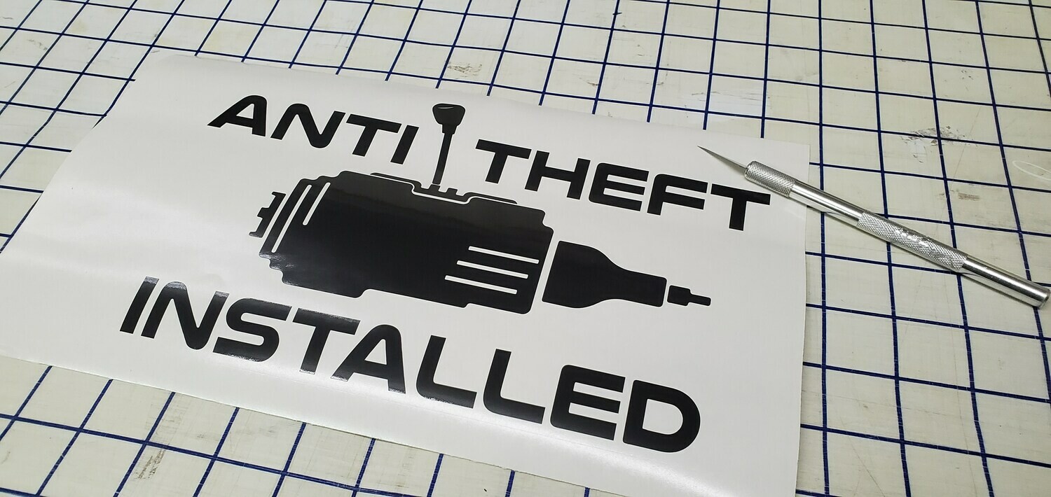 AntiTheft Installed