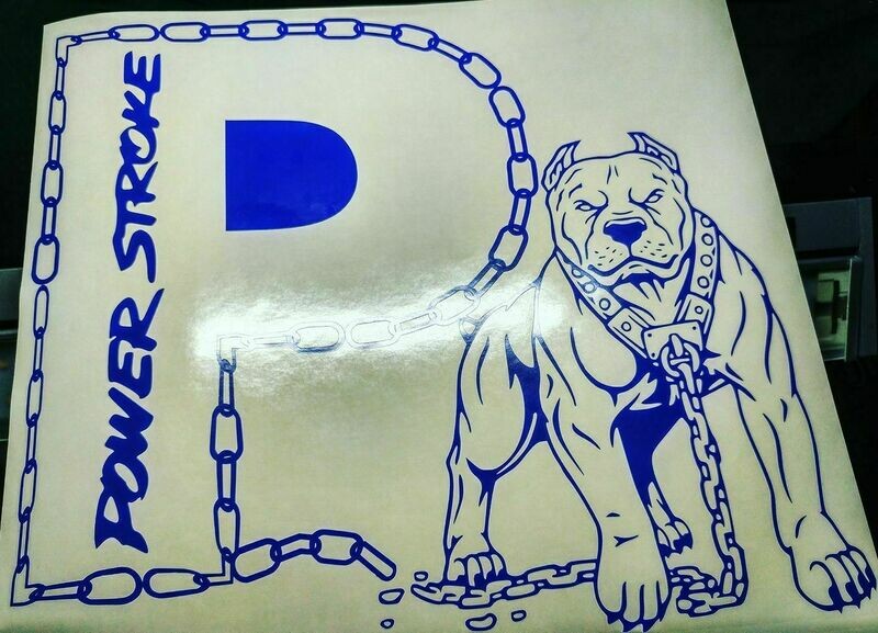 Power Stroke Dog with Chain