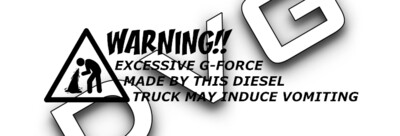 Warning, Excessive G-Force