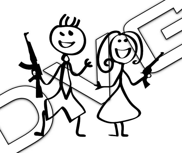 Stick Figure 2A Couple