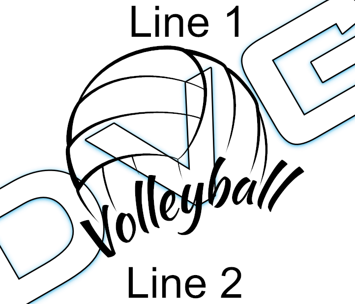 &quot;Volleyball&quot; Curved