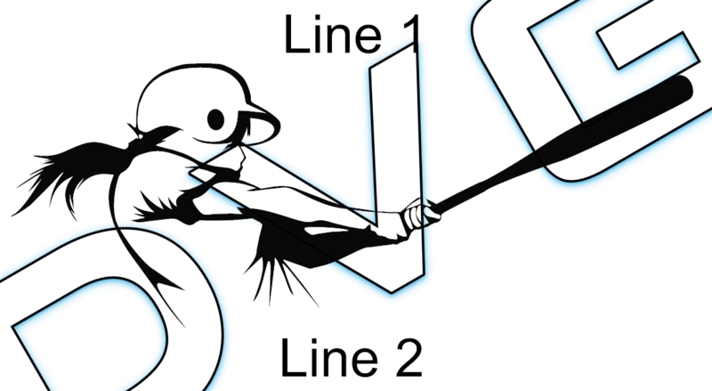 Girl Swinging Bat