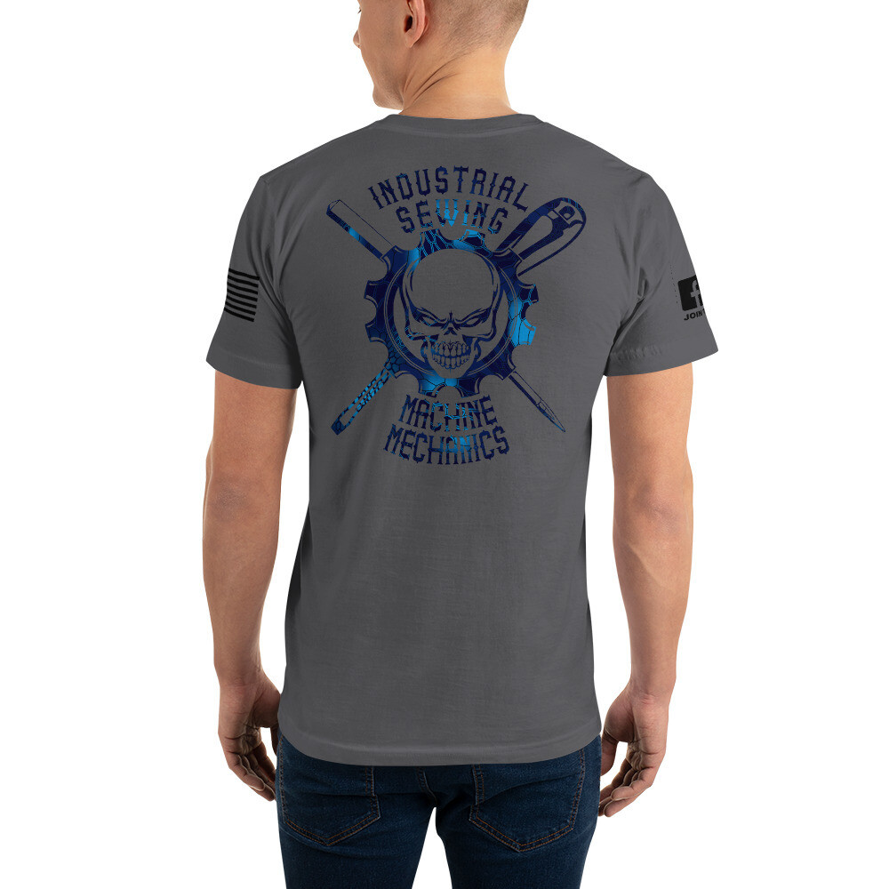 ISMM Skull / Blue Kryptek, Color: Asphalt, Size: XS