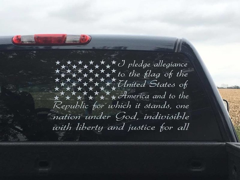 Pledge Flag