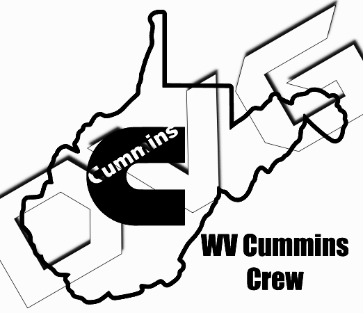 West Virginia Cummins Crew Decal