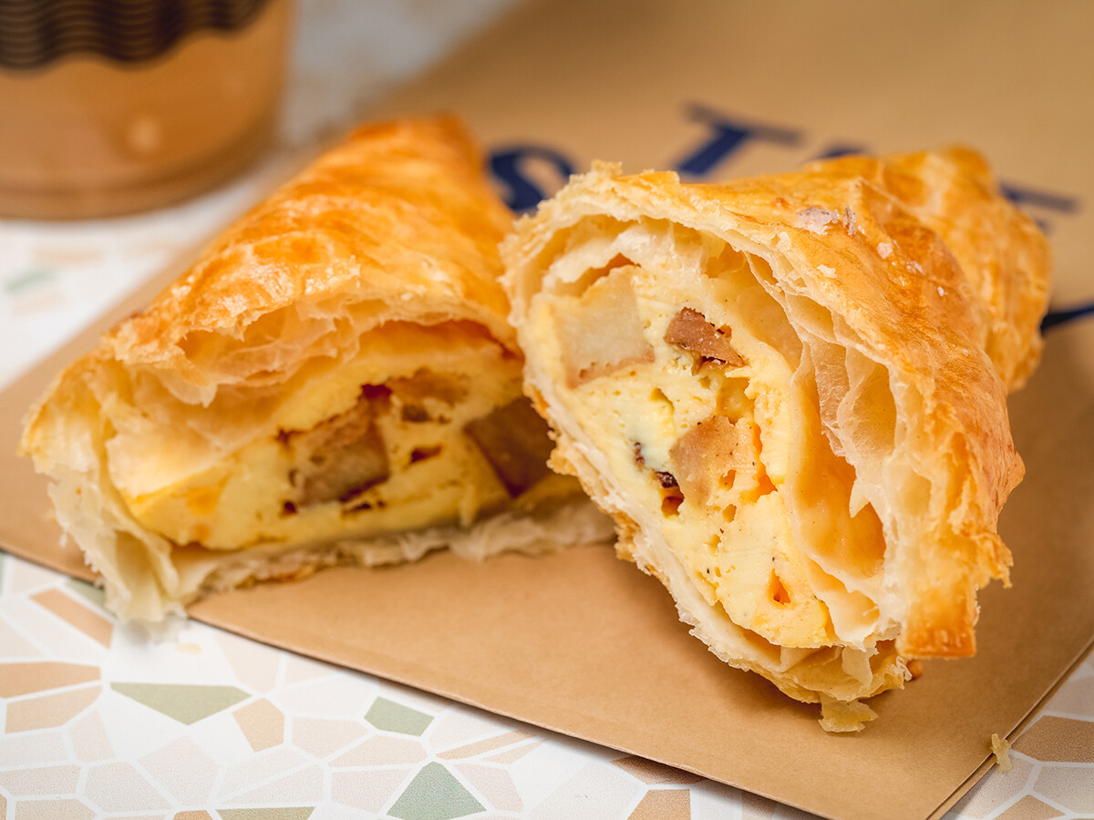 Potato Egg &amp; Cheese Turnover