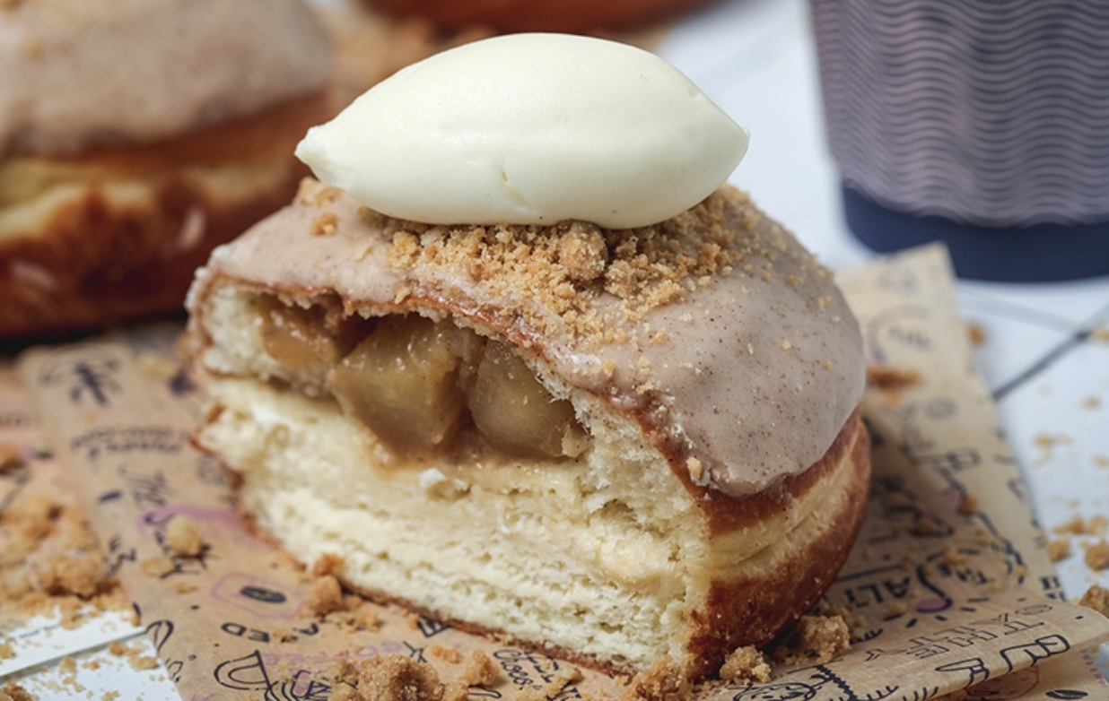 Cinnamon Pear Crumble