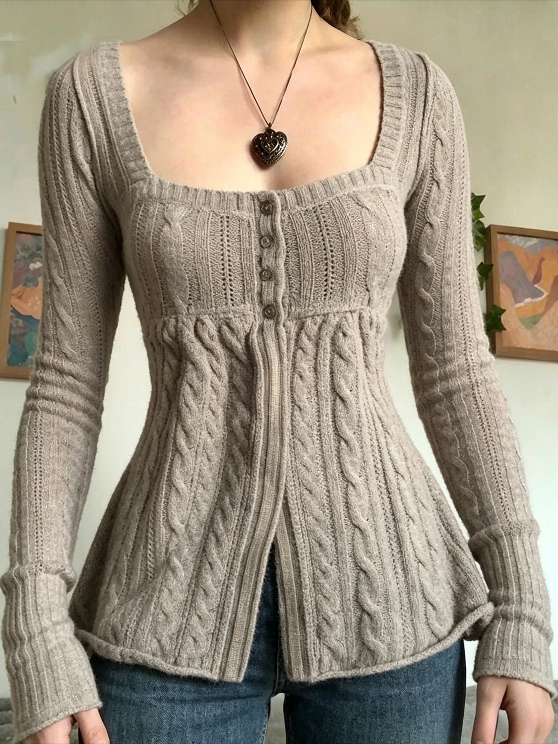 Women Knit Sweater