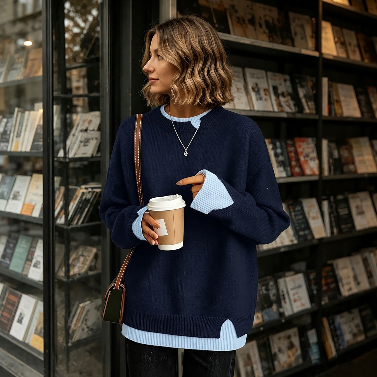 Oversized Women Knit Sweater